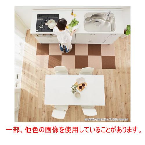 KN-70-BE SANKO おくだけ吸着 撥水タイルマット 45×45cm 20枚入 ベージュ_7