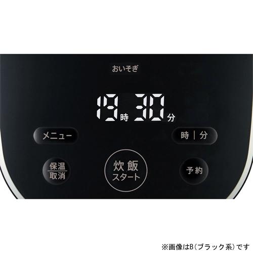 SHARP（シャープ） KS-CF05E-W ジャー炊飯器 3合炊き ホワイト系