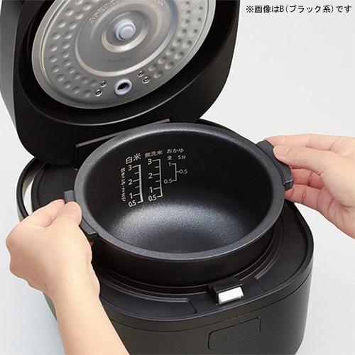 SHARP（シャープ） KS-CF05E-W ジャー炊飯器 3合炊き ホワイト系