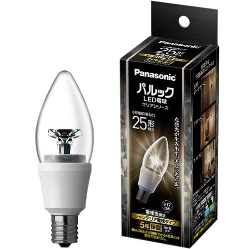 パルック LDC3LE17C2 パナソニック パルックLED電球 クリアシリーズ