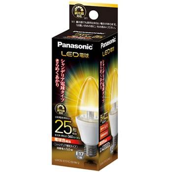 新品40個セットLED電球 LDC5LE17CDW2シャンデリア球Panason Panasonic（パナソニック） LDC5LE17CDW2 LED電球 シャンデリア電球