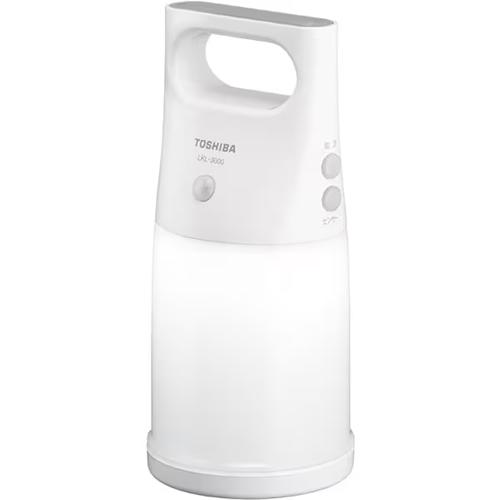 TOSHIBA（東芝） LKL-3000-W センサー付きLEDランタン ホワイト 人感 