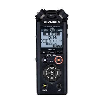 美品　OLYMPUS LS-P2 BLK ICレコーダー オリンパス LS-P2-BLK リニアPCMレコーダー （ブラック