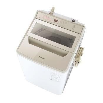 Panasonic（パナソニック） NA-FA80H9-N 8kg 全自動洗濯機 シャンパン