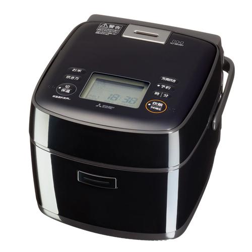 新品三菱IH炊飯器1～2人用　（０.５~３.５合）NJ-SE06H-Bこくよう 炭炊釜 NJ-SE06H-B 三菱 3.5合炊き IHジャー炊飯器 黒曜（こくよう