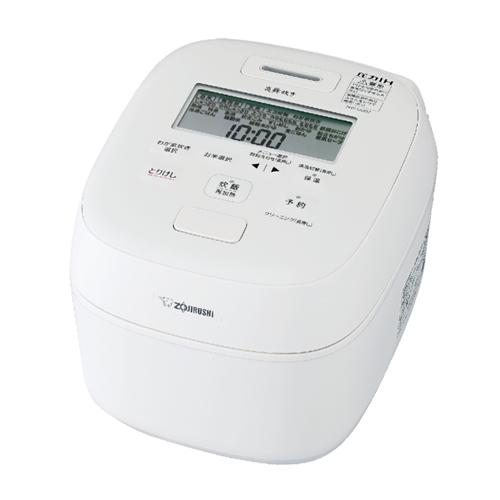 炎舞炊き NW-UU07-WZ 象印 4合炊き 圧力IH炊飯ジャー 白 立つしゃもじ