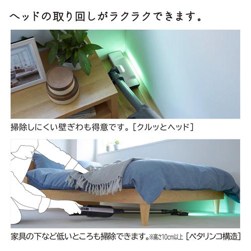 日立 PKV-BK50L-V 紙パック式 コードレススティッククリーナー