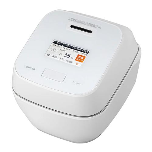 炎匠炊き RC-10ZWV-W 東芝 5.5合 真空圧力IHジャー炊飯器 グラン