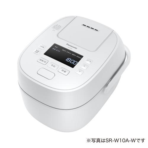 炊飯器・パナソニック  一升 ・SR-W18A-W おどり炊き SR-W18A-W パナソニック 1升炊き 可変圧力IHジャー