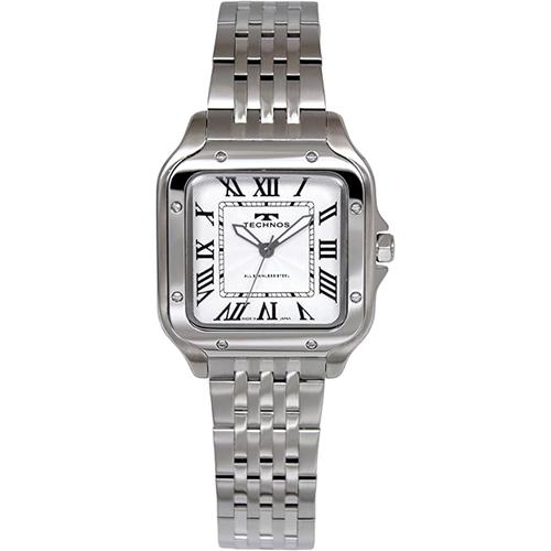 TECHNOS（テクノス） T9C38SS TECHNOS メンズ腕時計 シルバー 100周年