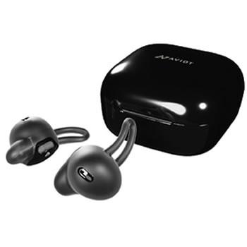 AVIOT Openpiece TE-M1-BK耳を塞がないワイヤレスイヤホン TE-M1-BK AVIOT 完全ワイヤレスイヤフォン Openpiece M ブラック