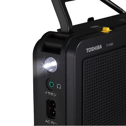 TOSHIBA（東芝） TY-SHR4-KM LEDライト付きホームラジオ ガン