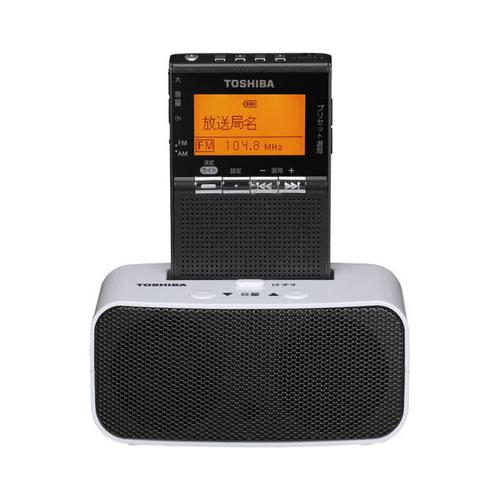 TOSHIBA（東芝） TY-SPR8-KM LEDライト付きポケットラジオ ガン