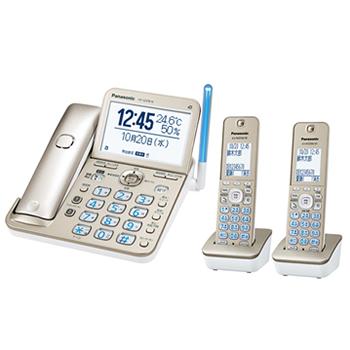 VE-GD78DW-N パナソニック デジタルコードレス電話機（子機2台付き） シャンパンゴールド｜l-nana