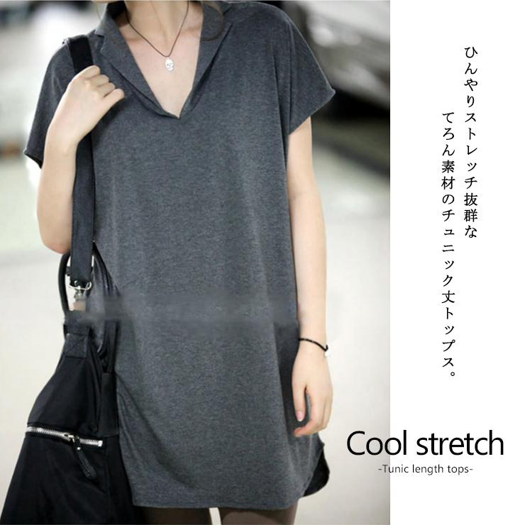 大きいサイズ レディース チュニックワンピース チュニックＴシャツ