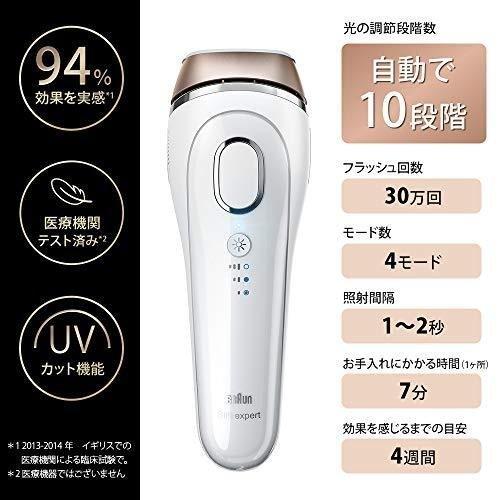 訳あり】外箱 傷あり 未開封 新品 ブラウン 自宅光美容器 シルク 