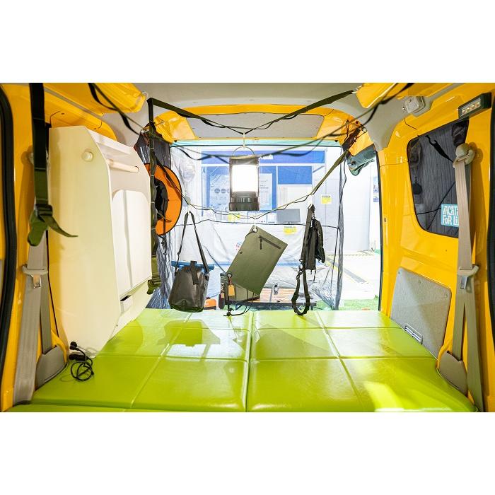 車連結テント バックドアテント 車中泊 テント 軽N-BOX SUV車 ワン