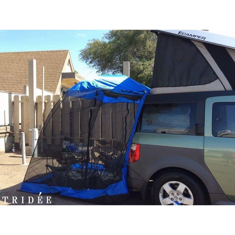 車連結テント バックドアテント TRIDEE 快適スペース 車車用 車連結テント バックドアテント TRIDEE 快適スペース 車車用