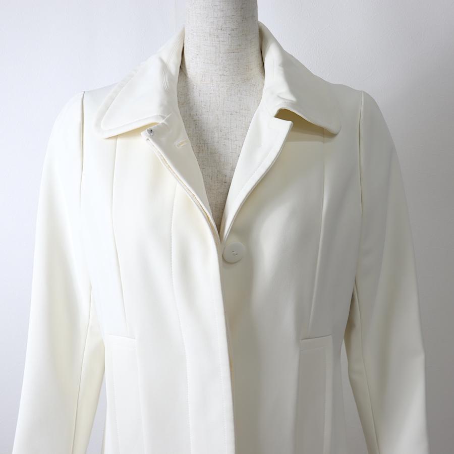 美品 フォクシー FOXEY NEW YORK ステンカラー コート レディース