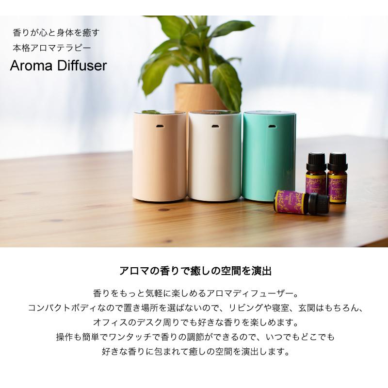 22新作モデル 簡単操作アロマディフューザー コードレス 水を使わない ディフューザー 小さい 軽い 水なし おすすめ ネブライザー式 車用 Wantannas Go Id