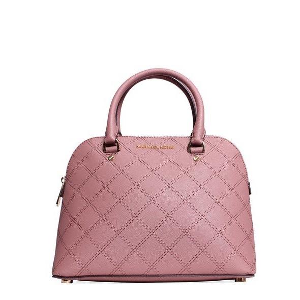 MICHAEL KORS マイケルコース レザー ミディアムドーム サッチェル 
