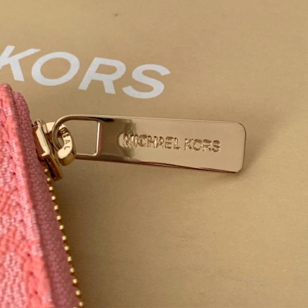 MICHAEL KORS マイケルコース 長財布 ピンク MKシグネチャー MICHAEL KORS マイケルコース 長財布 ピンク MKシグネチャー