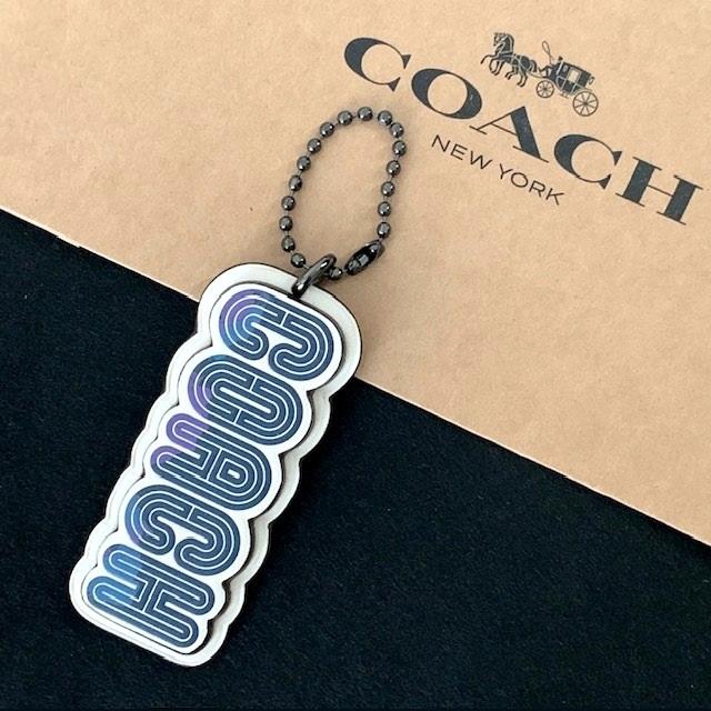 COACH（コーチ） ※訳あり キーホルダー バッグチャーム ロゴ COACH