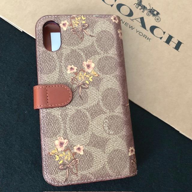 COACH ※訳あり コーチ スマホケース 携帯ケース 手帳型 花柄 COACH ※訳あり コーチ スマホケース 携帯ケース 手帳型 花柄