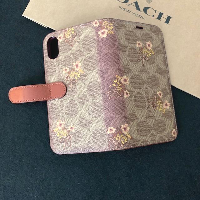 COACH ※訳あり コーチ スマホケース 携帯ケース 手帳型 花柄 COACH ※訳あり コーチ スマホケース 携帯ケース 手帳型 花柄