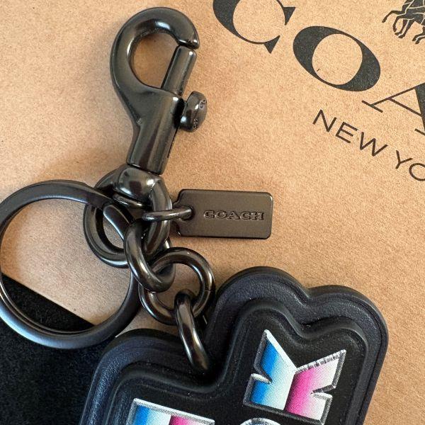 COACH（コーチ） キーホルダー New York ロゴマーク バックチャーム