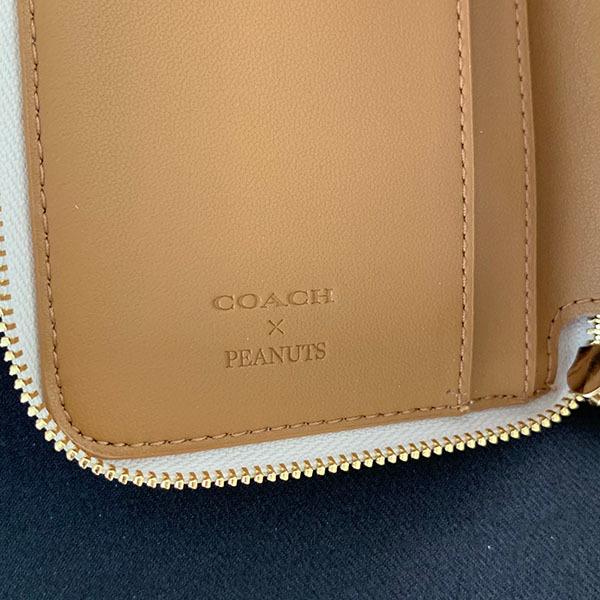 COACH コーチ 財布 ミディアム財布 スヌーピー ウッドストック COACH コーチ 財布 ミディアム財布 スヌーピー ウッドストック