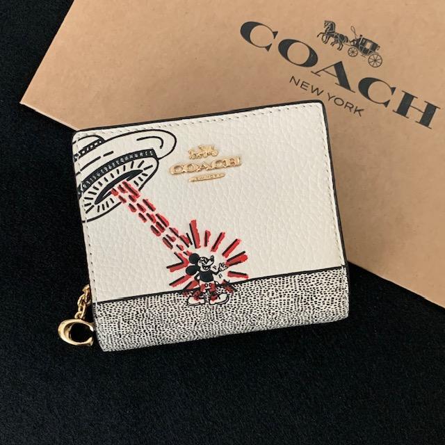 COACH コーチ 財布 ディズニー コラボ ミッキー キースヘリング COACH コーチ 財布 ディズニー コラボ ミッキー キースヘリング