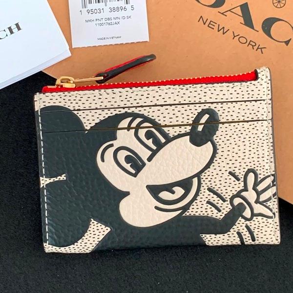 COACH コーチ ディズニー コラボ キースヘリング 小銭入れ COACH コーチ ディズニー コラボ キースヘリング 小銭入れ