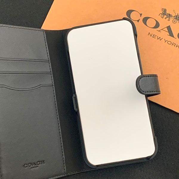 コーチ スマホケース 携帯ケース 手帳型 シグネチャー iPhone 13 Pro COACH/C8024-GPH｜la-blossoms｜04