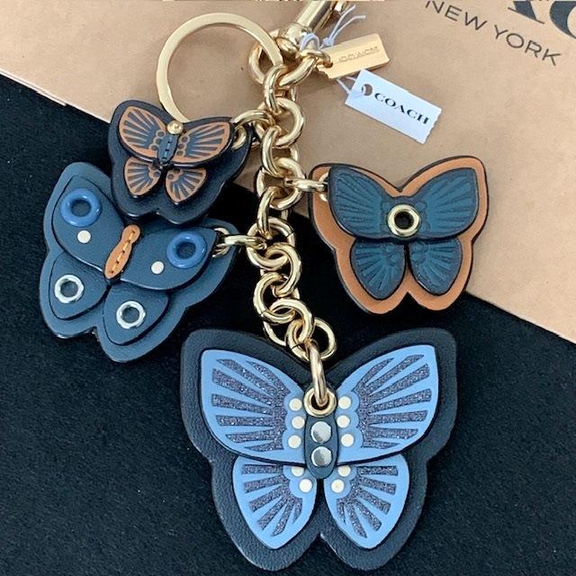 COACH コーチ キーホルダー バタフライ バッグチャーム COACH COACH コーチ キーホルダー バタフライ バッグチャーム COACH