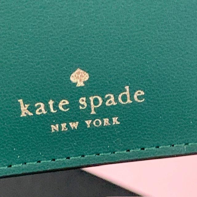 ケイトスペード 財布 折り財布 グリーン レザー kate spade/WLR00394-305｜la-blossoms｜06