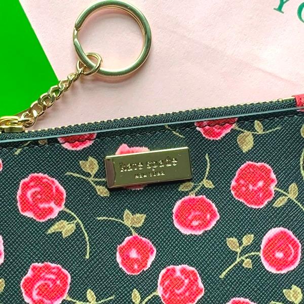 ※訳あり ケイトスペード 小物 小銭入れ コインケース 花柄 フローラル kate spade/WLRU5052-646