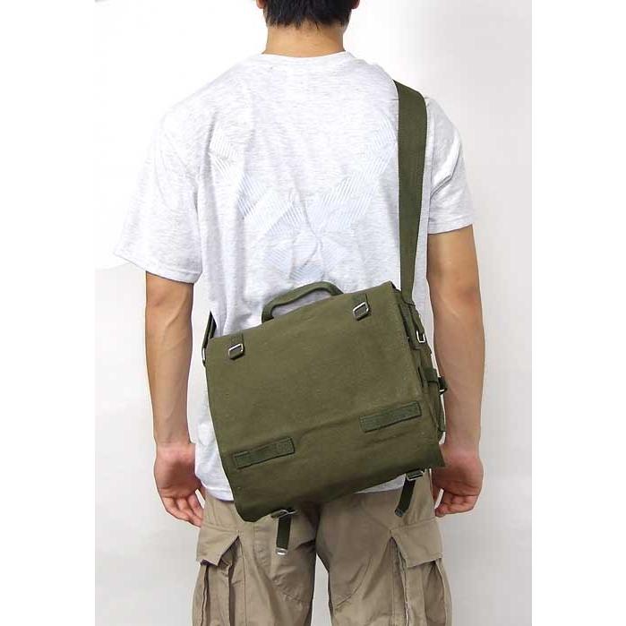 2カラー ドイツ アーミー ショルダーバッグ 新品 101N= : LA-BOY