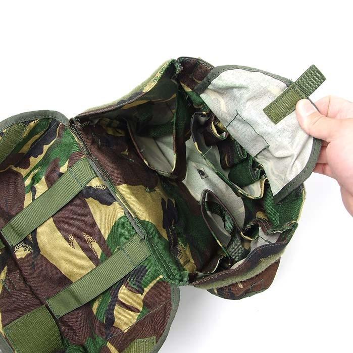 英軍ショルダーバッグ イギリス軍 DPM カモフラージュ ガスマスク ショルダーバッグ 新品