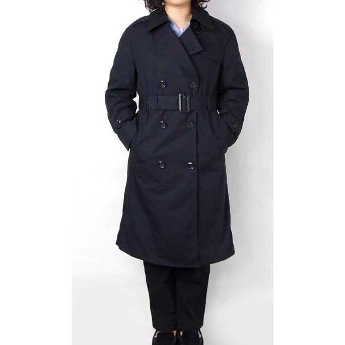 US．ネービー、トレンチコート(新品）レディース 603YN-LDY : LA-BOY