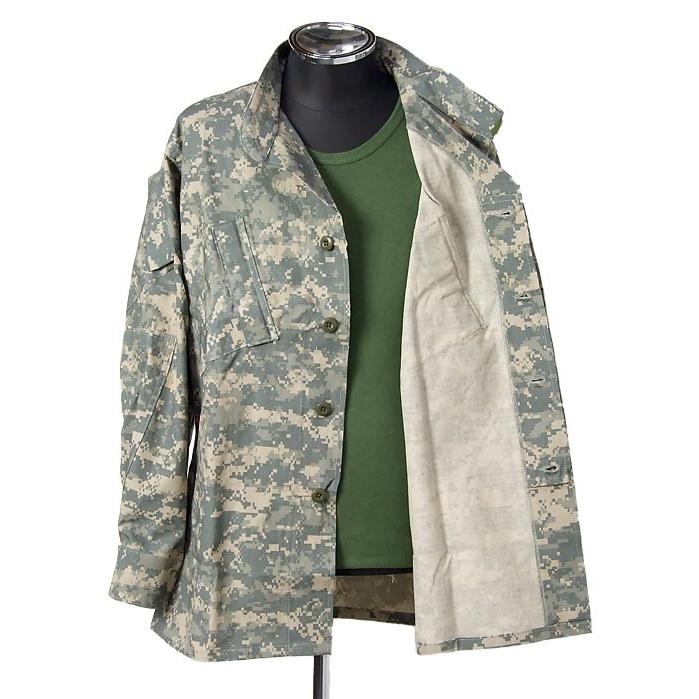 新品 TRU-SPEC ACU コンバット ジャケット デジタルカモ L BDU アメリカ軍 ACU デジタルカモ TRU-SPEC コンバットジャケット
