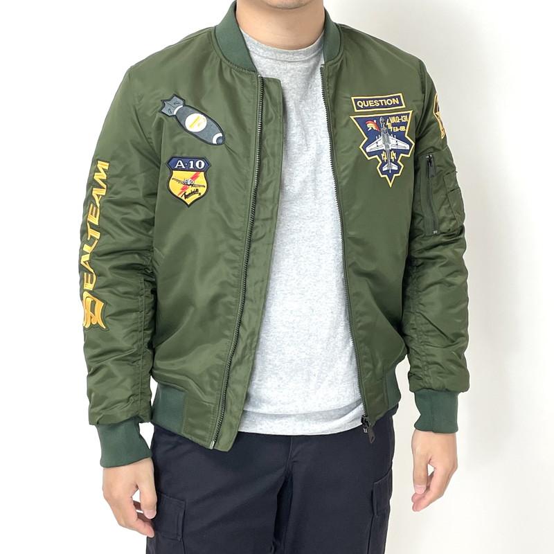 US．MA1．AIRFORCE、フライトジャケット(新品）A10NZ-AF : LA-BOY