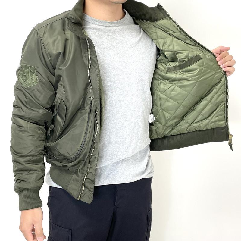 US．MA1．AIRFORCE、フライトジャケット(新品）A10NZ-AF : LA