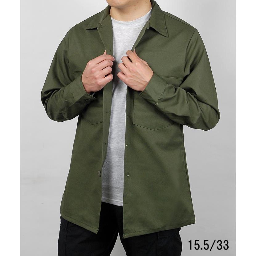 アメリカ軍 U.S.ARMY OG-507 ファティーグシャツ 新品 A14N- : LA-BOY 