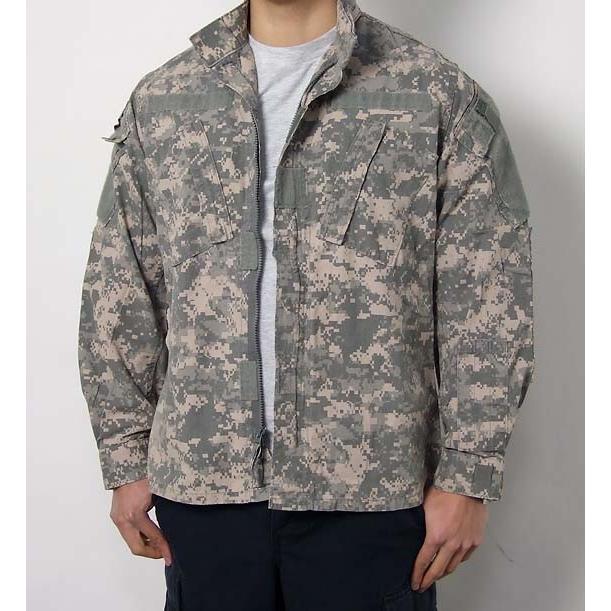 アメリカ軍 ACU デジタルカモ アラミド コンバットジャケット USED