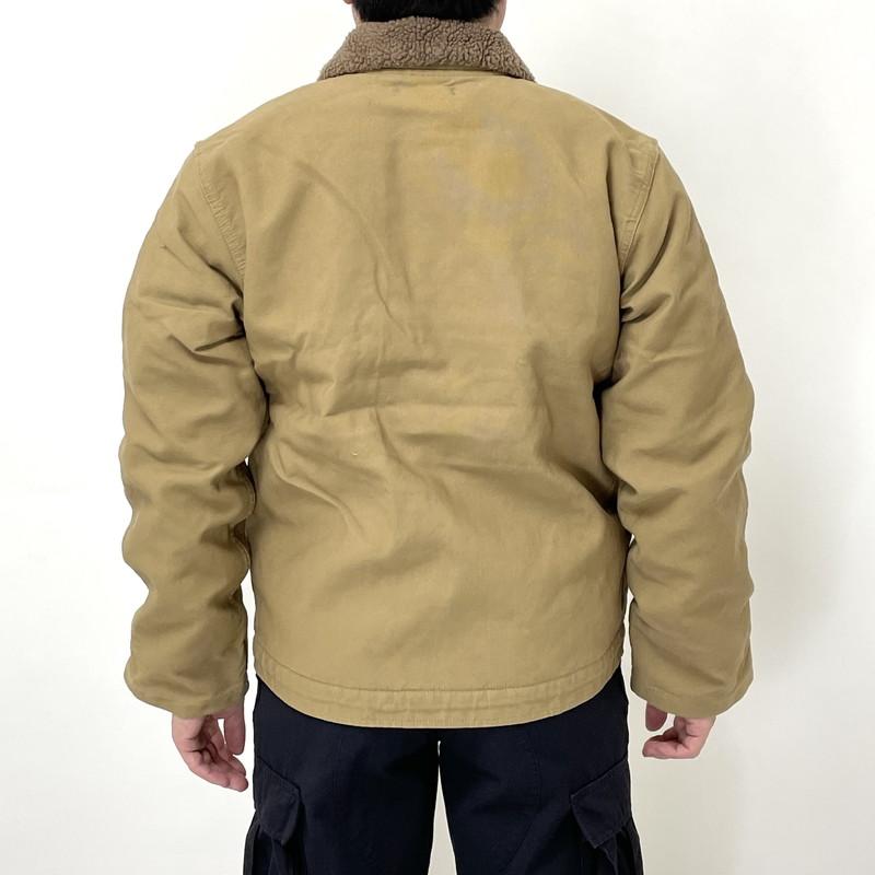 h*a様 と*ら様 40年代　アメリカ軍　海軍　US NAVYN-1 デッキオー 40s 40年代 アメリカ軍 海軍 デッキジャケット アルパカウール