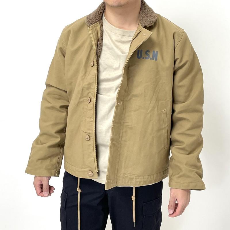 US．NAVY．N-1．デッキジャケット 新品 A40NZ : LA-BOY - 通販