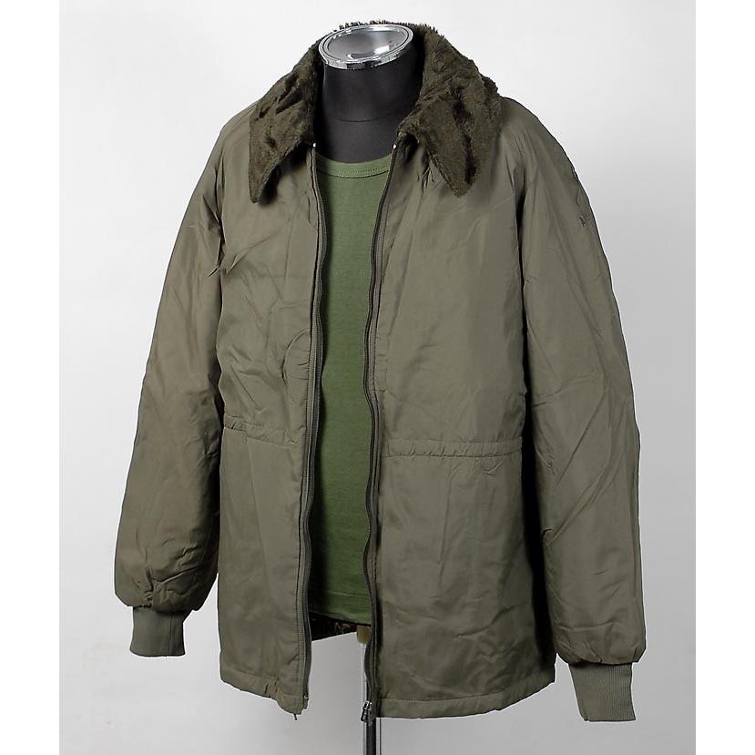 フランス国家憲兵隊 ジャンダルムリ OD ボアライナージャケット USED