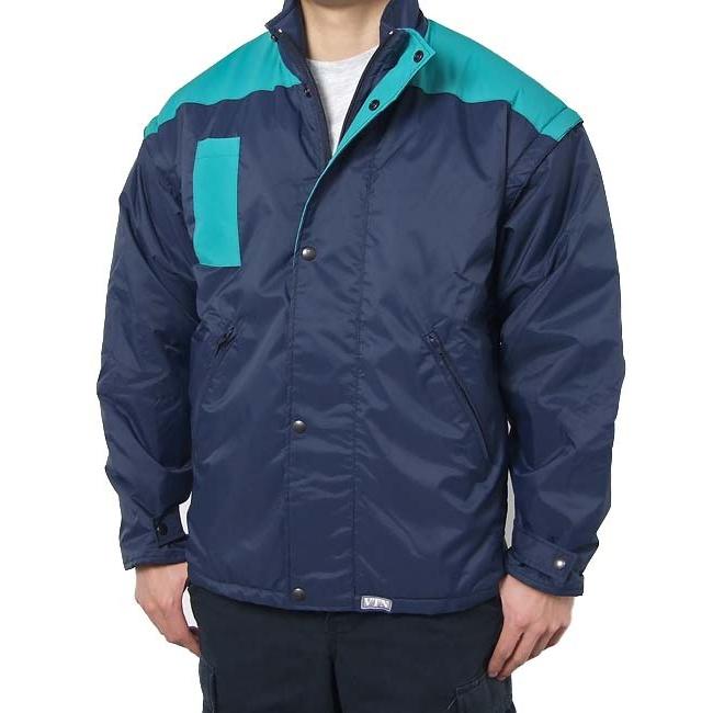 フランス VTN ターコイズショルダー ウィンタージャケット 新品 F75N