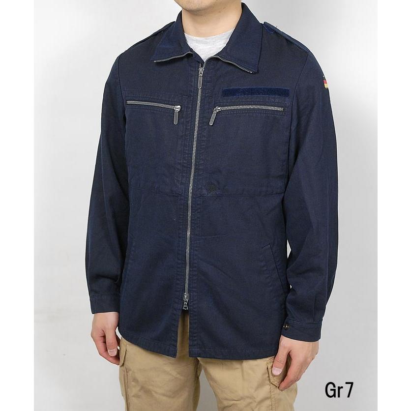 ドイツ海軍　ミリタリー ジャケット　ネイビー MILITARY（ミリタリー） 実物 USED ドイツ海軍 ボアライニング